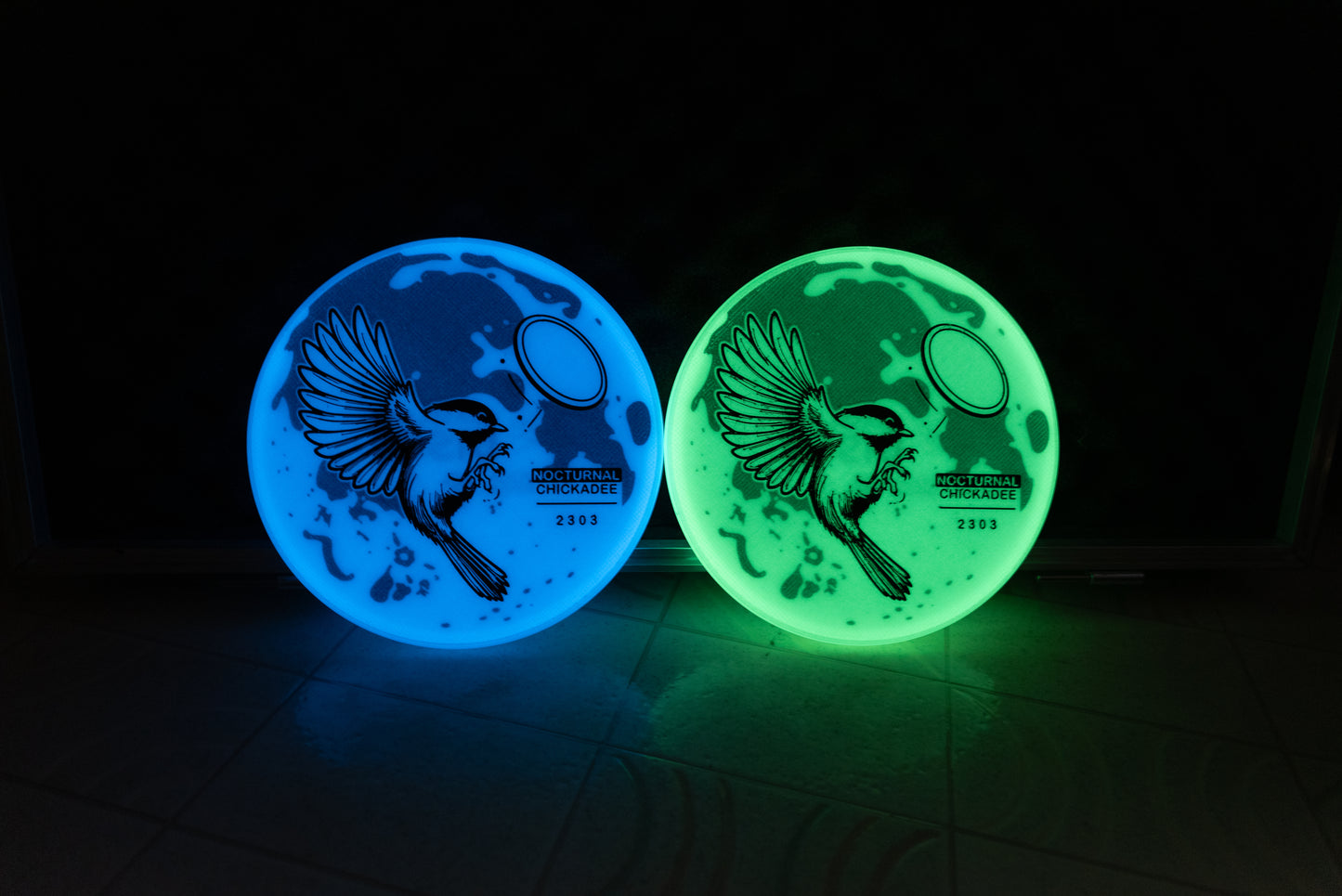 Nocturnal Chickadee - Glow Disk